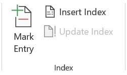 Index Section