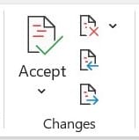 Changes Section