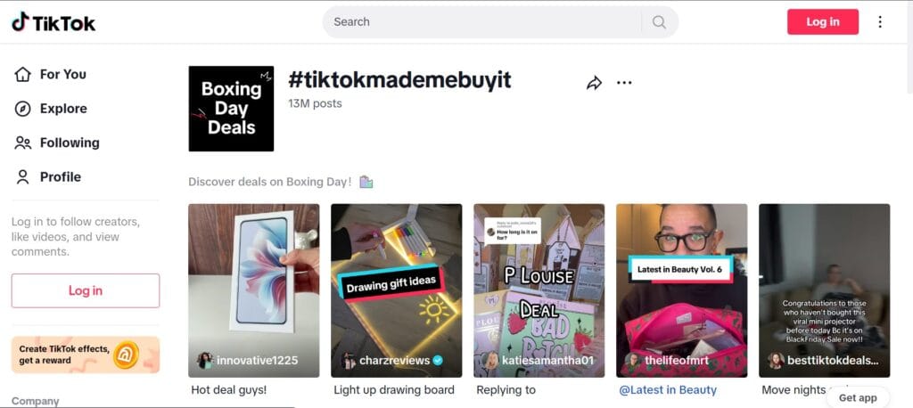 TikTok Hashtags